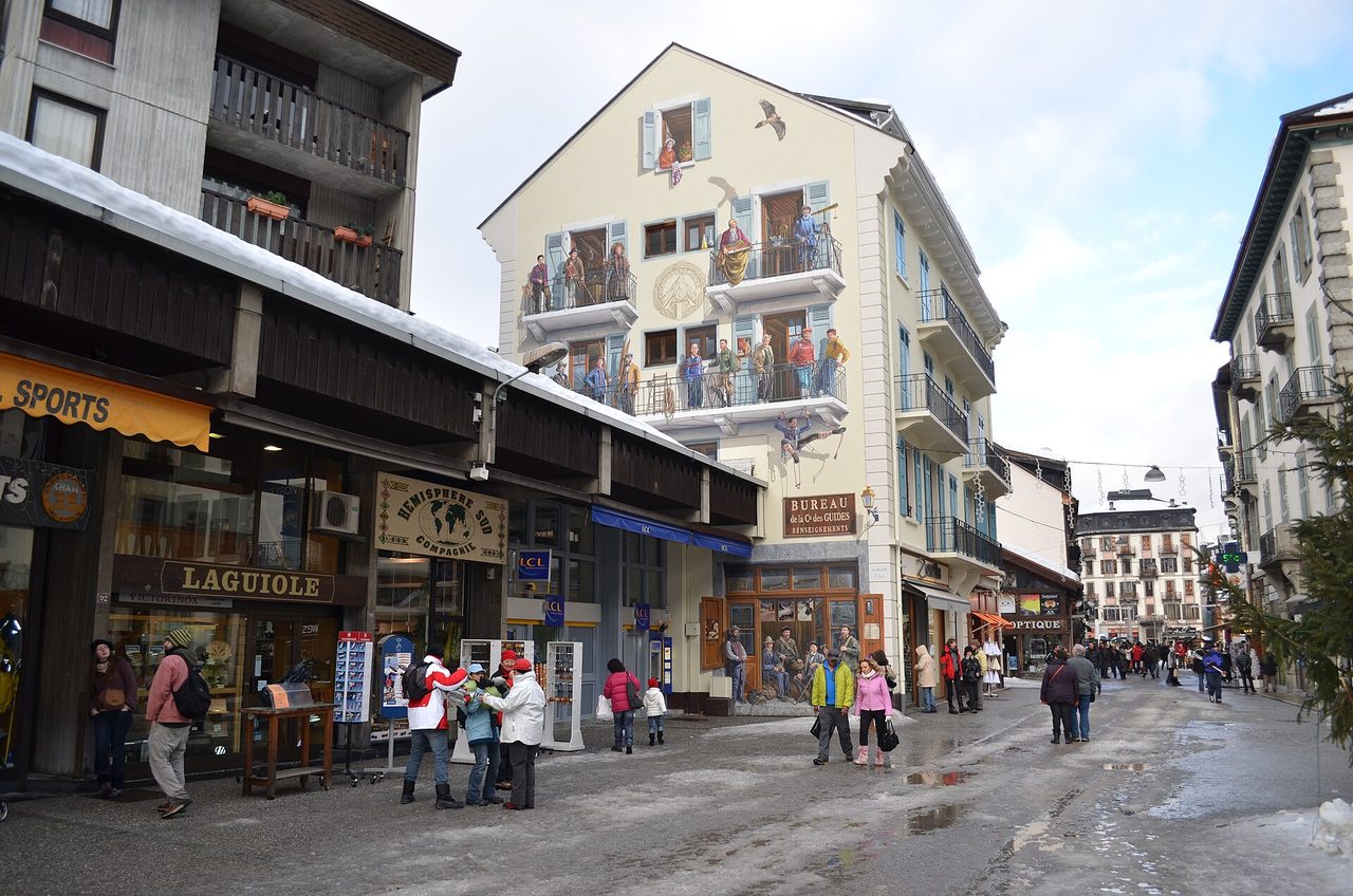 Chamonix ski resort