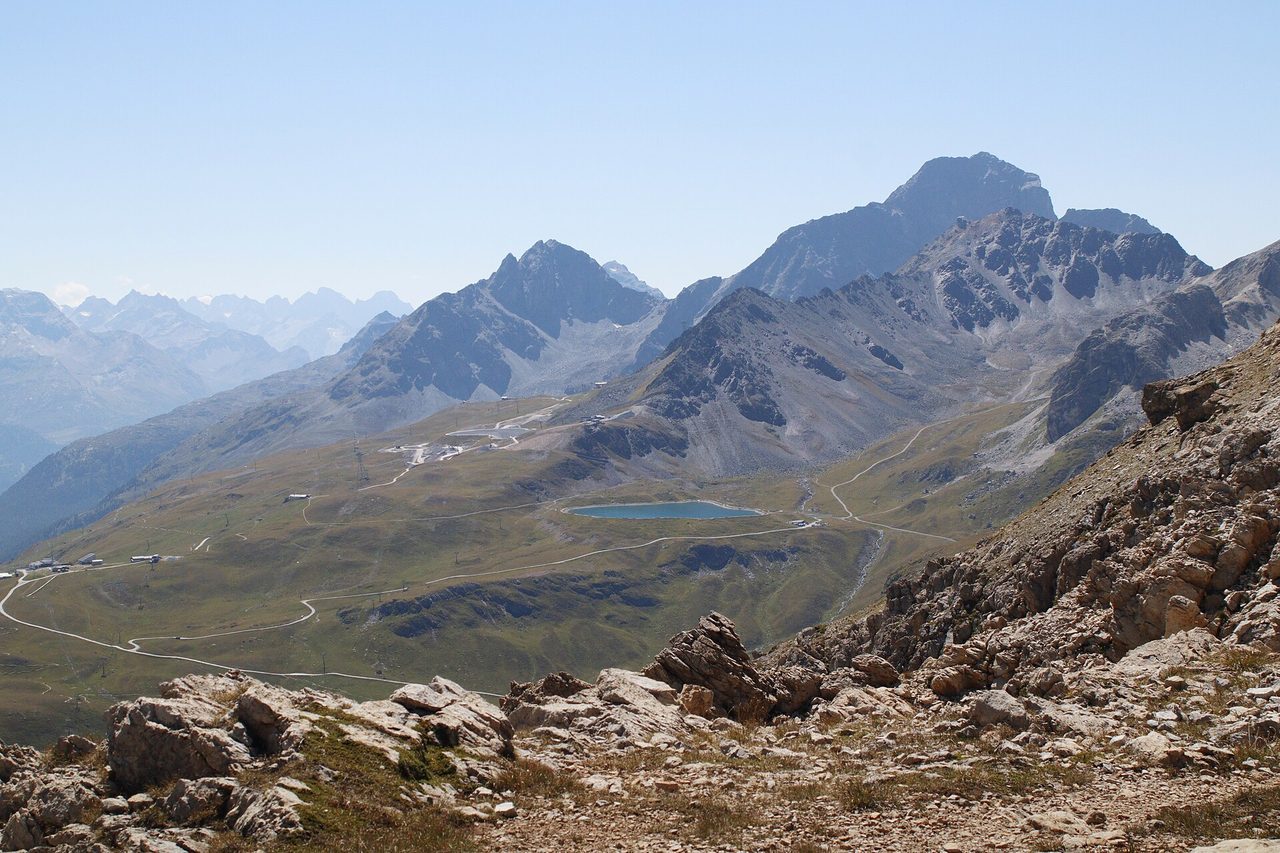 St Moritz ski resort