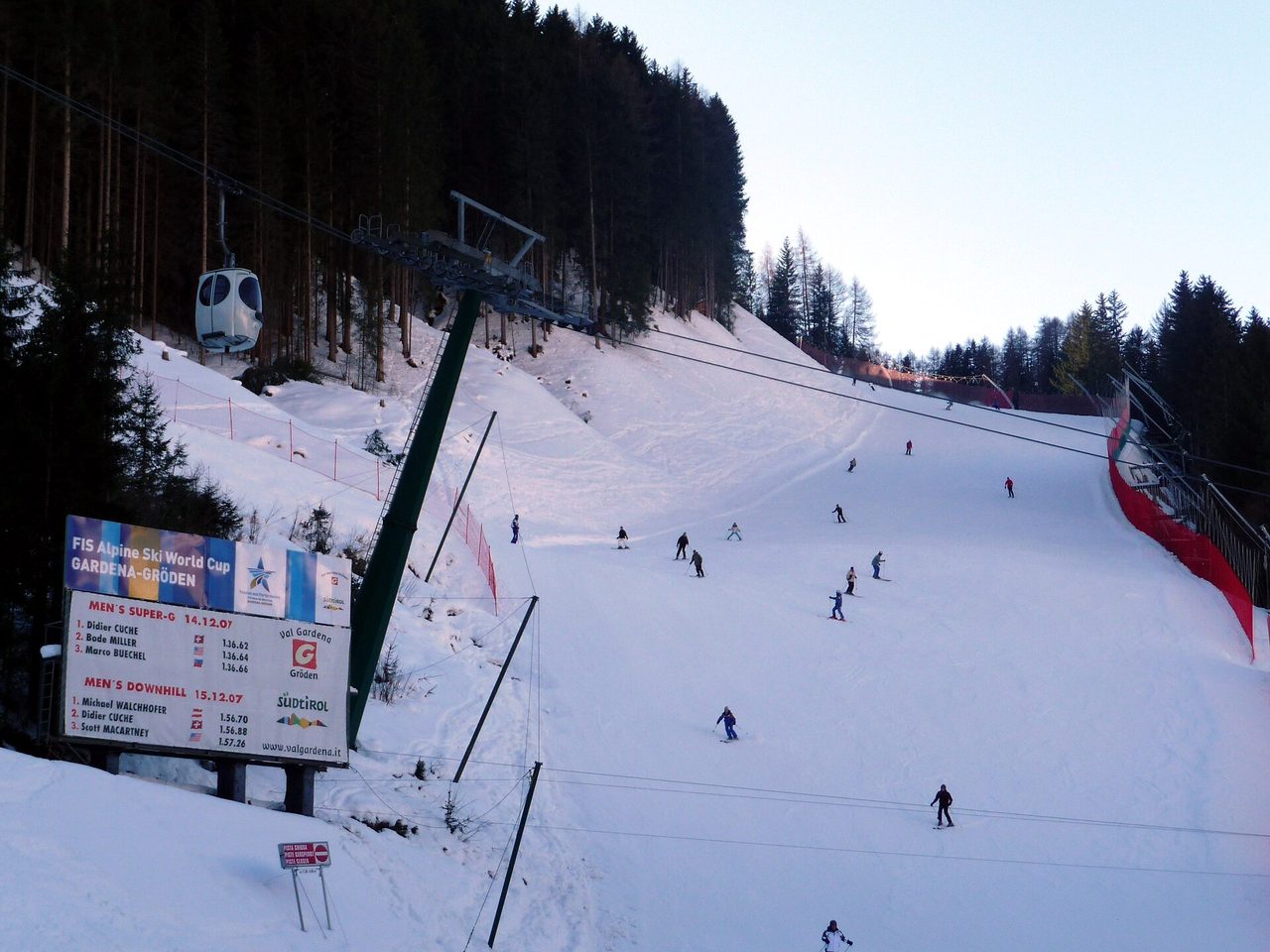 Val Gardena ski resort